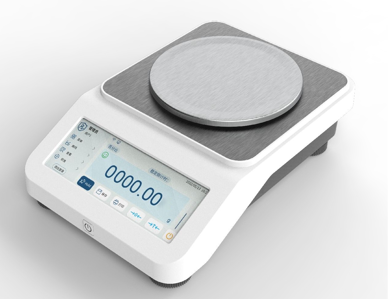 大量程觸摸屏電子天平（圓盤）